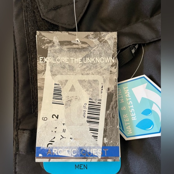 NWT Arctic Quest Men's Arctic Quest Black Winter Ski Pants 30” Inseam XXL - Picture 10 of 15